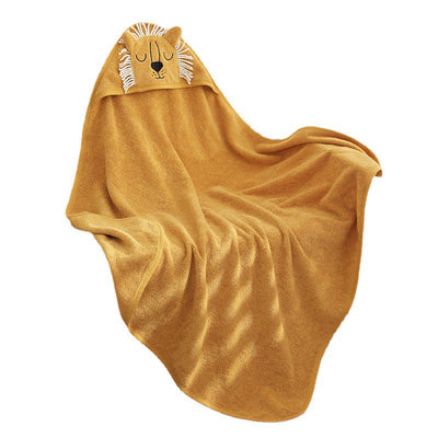 Toalla de Baño Infantil Acolchada con Capucha - Algodón Absorbente Diseño Cartoon - Image 10