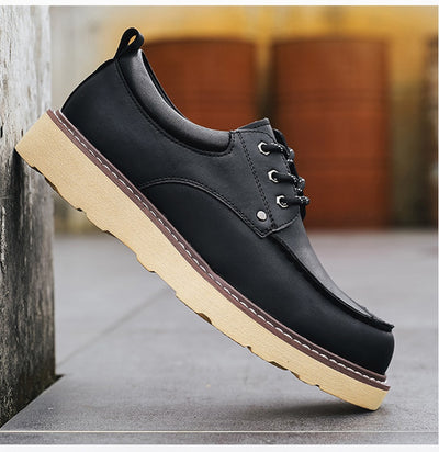 Botas Martin de Cuero Genuino para Hombre - Zapatos Trabajo Resistentes Punta Reforzada - Image 15