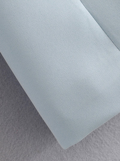 Traje Azul Metalizado de Doble Botonadura - Corte Midi Elegante - Image 20