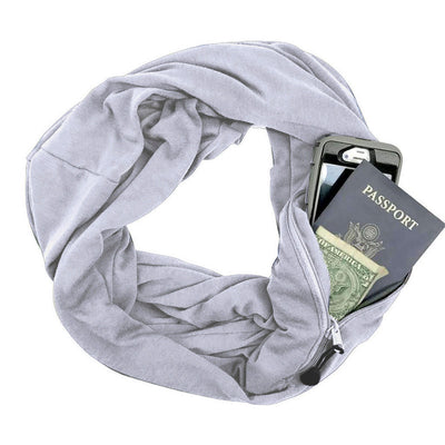 Bufanda Térmica para Parejas con Bolsillo Organizador y Cierre - Image 11