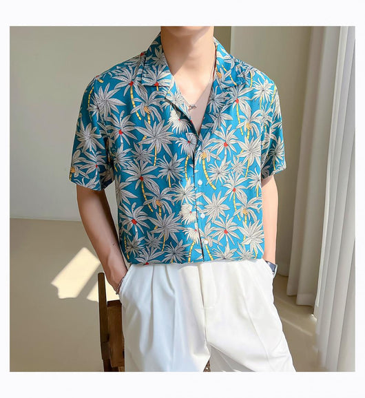 Camisa Cuello Cubano Hombros Sueltos - Image 23