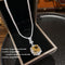 925 Plateado Goose Yellow Gemstone Flower Ring Ring11