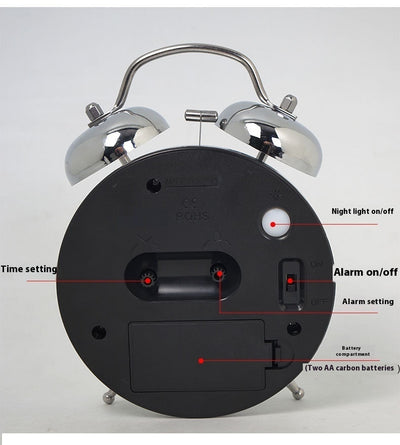 Reloj de Pared Cuarzo con Puntero Luminoso y Diseño Minimalista - Image 18