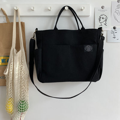 Bolso Mensajero Literario de Gran Capacidad con Bandolera para Hombre y Mujer - Image 9