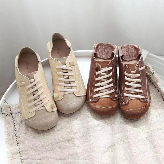 Zapatos Casuales de Cuero Suave Inspirados en Literatura Japonesa