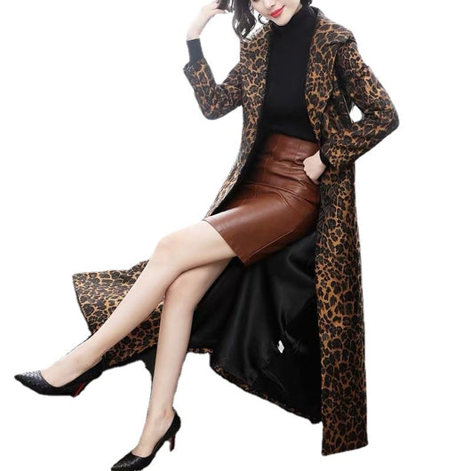 Chaqueta Larga Leopardo para Mujer - Estilo Sofisticado - Image 5