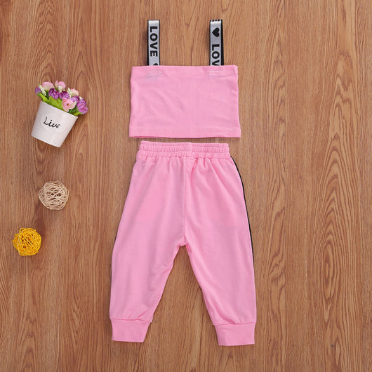 Conjunto Infantil de Dos Piezas con Pantalón de Cordón Ajustable - Image 11