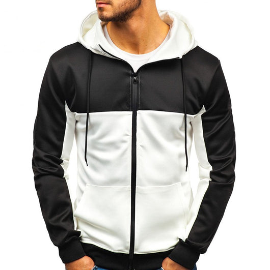 Cardigan Sudadera con Capucha para Hombre - Costura Casual - Image 9