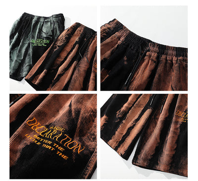 Pantalones cortos casuales para hombre con bordados - Image 12