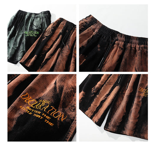 Pantalones cortos casuales para hombre con bordados - Image 12
