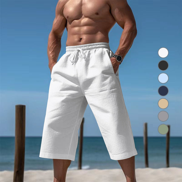 Pantalones Capri Casuales Transpirables para Hombre