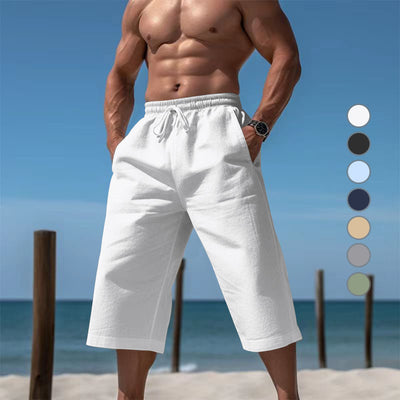 Pantalones Capri Casuales Transpirables para Hombre