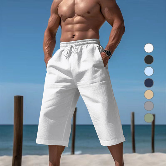 Pantalones Capri Casuales Transpirables para Hombre
