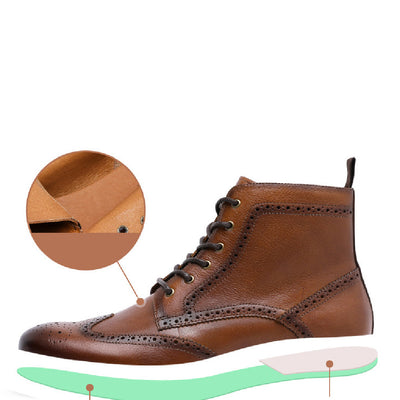 Botas de Cuero Estilo Ejecutivo para Hombre - Image 10