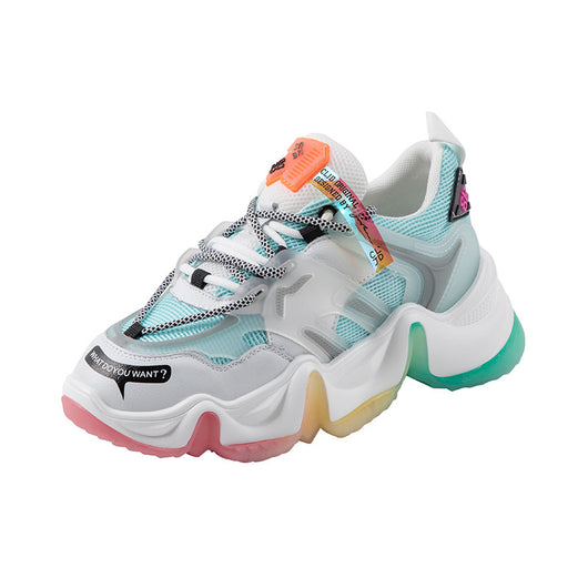 Zapatos Plataforma Arcoíris de Gelatina para Mujer - Image 8