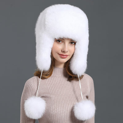 Gorro Térmico de Piel para Nieve - Protección de Oídos para Esquí y Viajes - Image 2