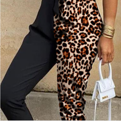 Mono Estampado Leopardo con Costuras Decorativas - Image 9
