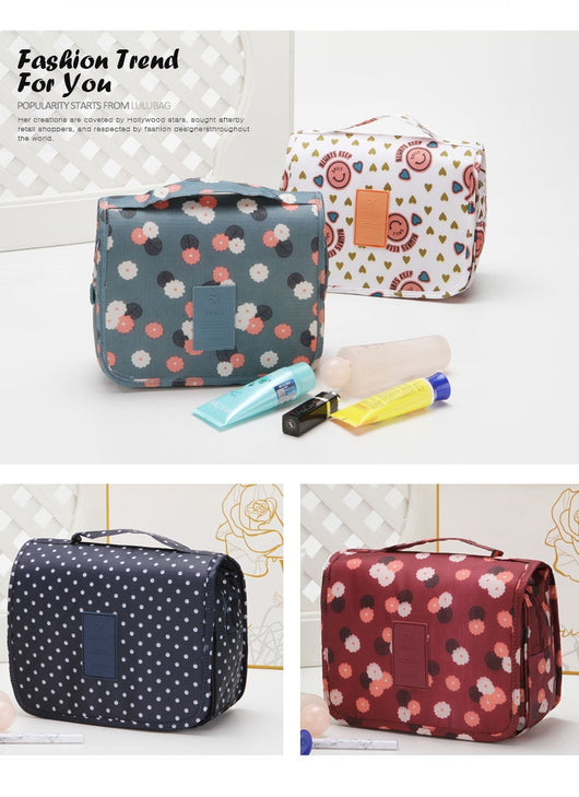 Bolsa de Aseo Viajera de Gran Capacidad Impermeable y Resistente Estilo Coreano - Image 16