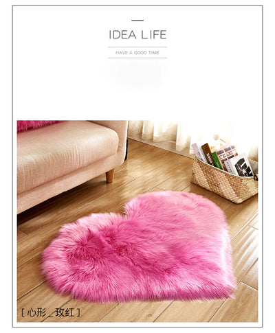 Tapete Corazón Antideslizante Decorativo - Estilo Femenino y Acogedor - Image 16