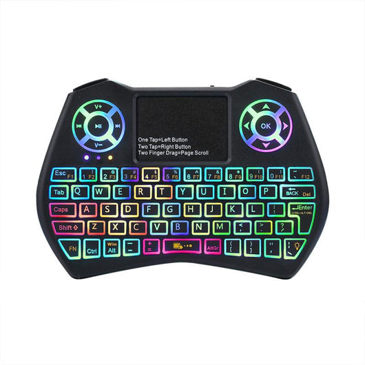 Teclado Inalámbrico Mini con Ratón Volador Multidioma - Image 5