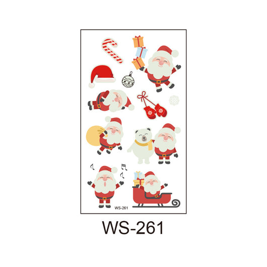 Tatuaje Luminoso Navideño Papá Noel Brillante - Image 25