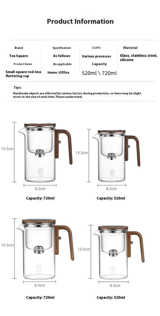 Tetera de Cristal con Separador de Té - Juego Completo para el Hogar - Image 16