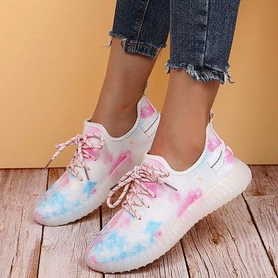 Tenis Casuales Tie-Dye con Malla Transpirable - Image 11