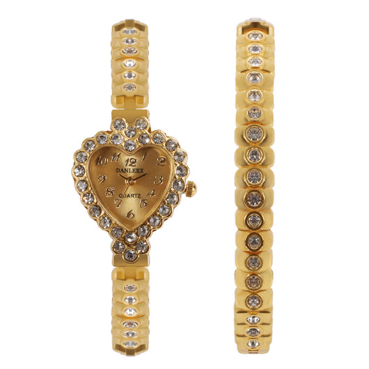 Reloj de Mujer Personalizado con Diamantes y Corazón de Rhinestones - Image 7