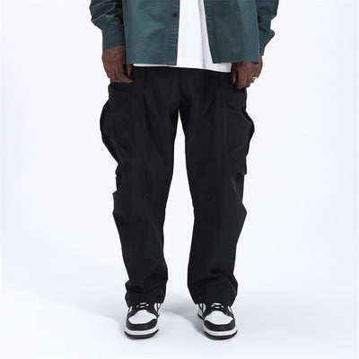 Pantalón Overol Funcional Americano con Múltiples Bolsillos y Pliegues - Image 10