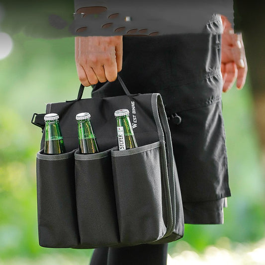 Bolsa Lateral para Bicicleta con Portavasos Doble Impermeable - Image 2