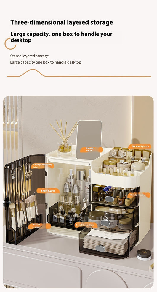 Organizador Cosmético Multifuncional con Protección Antipolvo - Image 16