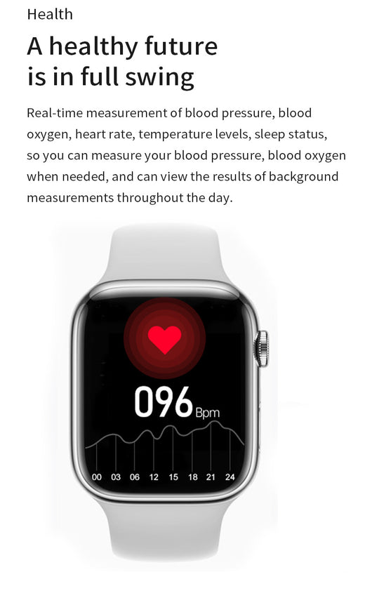 Reloj Inteligente con Llamadas Bluetooth, NFC y Carga Inalámbrica - Image 14