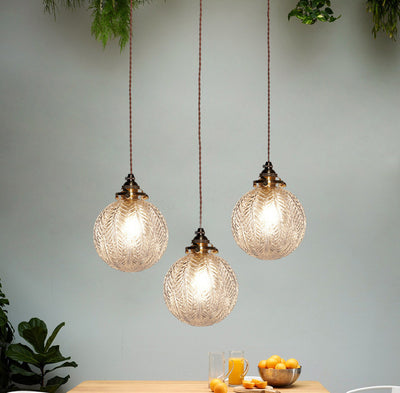 Lámpara Colgante Vintage de Vidrio LED para Café, Sala y Comedor - Image 10