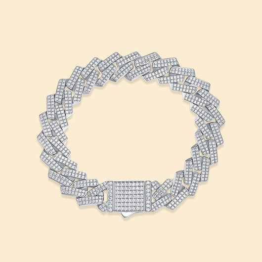 Pulsera Elegante de Plata S925 con Moissanita - Image 6