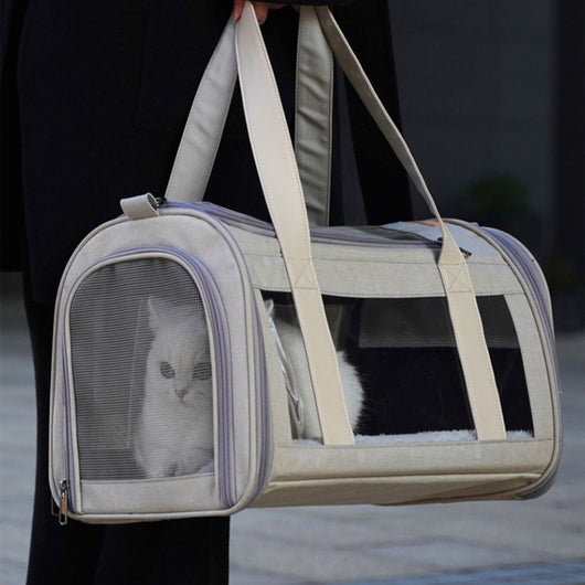Bolsa Bandolera Práctica para Pasear con tu Gato - Image 11