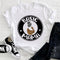 Playera Blanca Estampada Familia Verano para Cuatro
