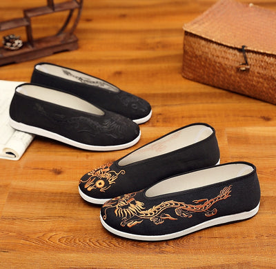 Zapatos Casuales Hombre con Suela Suave y Bordado Artesanal - Image 4