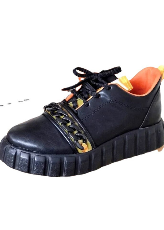 Zapatillas Deportivas Casuales con Plataforma y Cordones para Mujer - Image 7