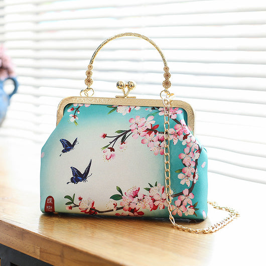 Bolso Bandolera Retro Estilo Cheongsam de Un Hombro - Image 14