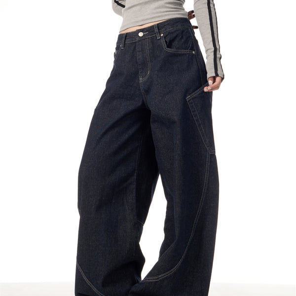 Jeans Retro Americano con Bolsillos Grandes - Image 5