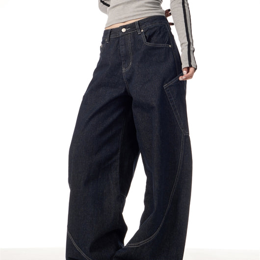 Jeans Retro Americano con Bolsillos Grandes - Image 5