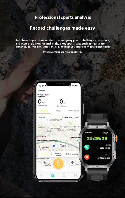 Reloj Deportivo Inteligente para Actividades al Aire Libre - Image 12