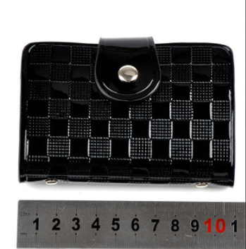 Cartera Ejecutiva de Cuero Charol para Tarjetas, Documentos y Llaves - Image 7