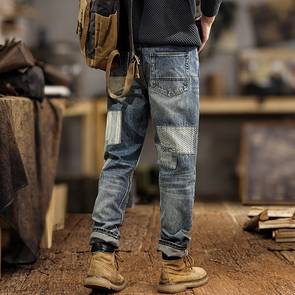 Jeans Desgastados Casuales para Hombre - Estilo Urbano Juvenil
