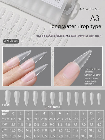 Uñas Trapezoidales Largas sin Lijado - Diseño Profesional - Image 8