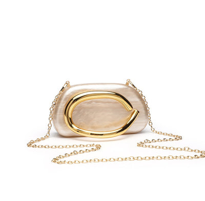 Bolso Clutch de Acrílico para Cena con Correa Cruzada - Image 22