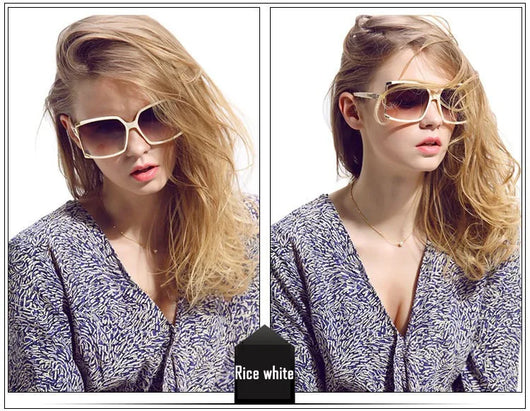 Gafas de Sol Cuadradas de Marco Grande para Mujer - Image 25