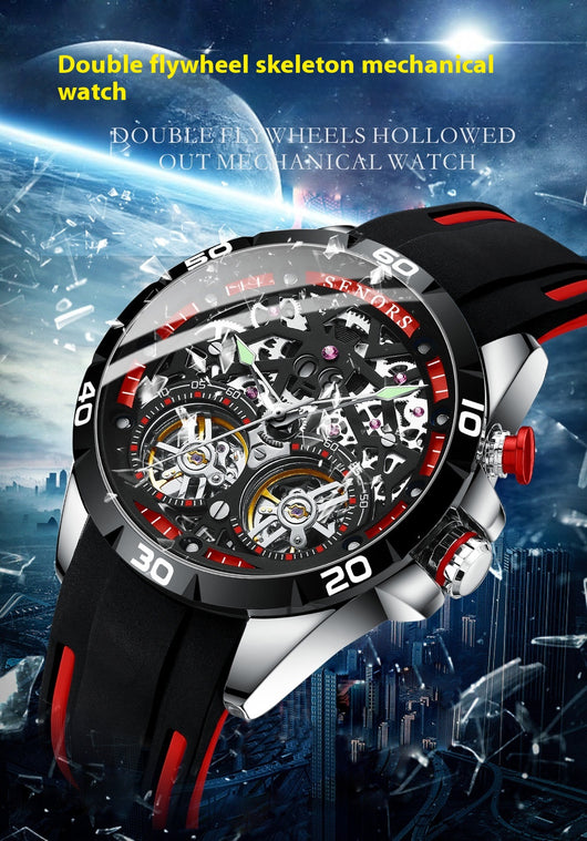 Reloj Mecánico Automático Hueco Luminoso para Hombre - Image 16