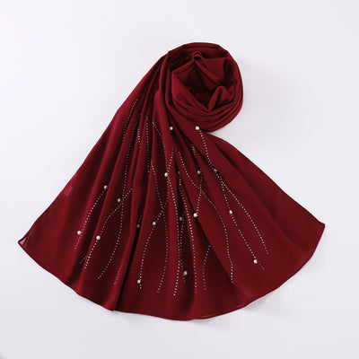 Pañuelo Brillante con Malla y Cristales para Mujer - Image 10