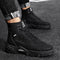 Botas de Trabajo Altas en Cuero para Hombre - Otoño e Invierno